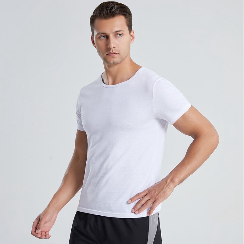 Multicolor Quick Dry Short Sleeve Sport T Shirt Gym Jerseys Fitness Shirt Trainer Running T-Shirt Men's Breathable Sportswear - Image 3