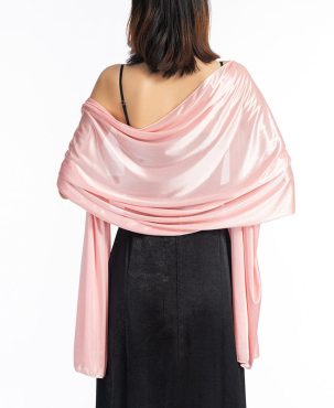 Dinner Shawl Cheongsam Party Shawl Scarf Dual-Use Female Fashion Solid Color