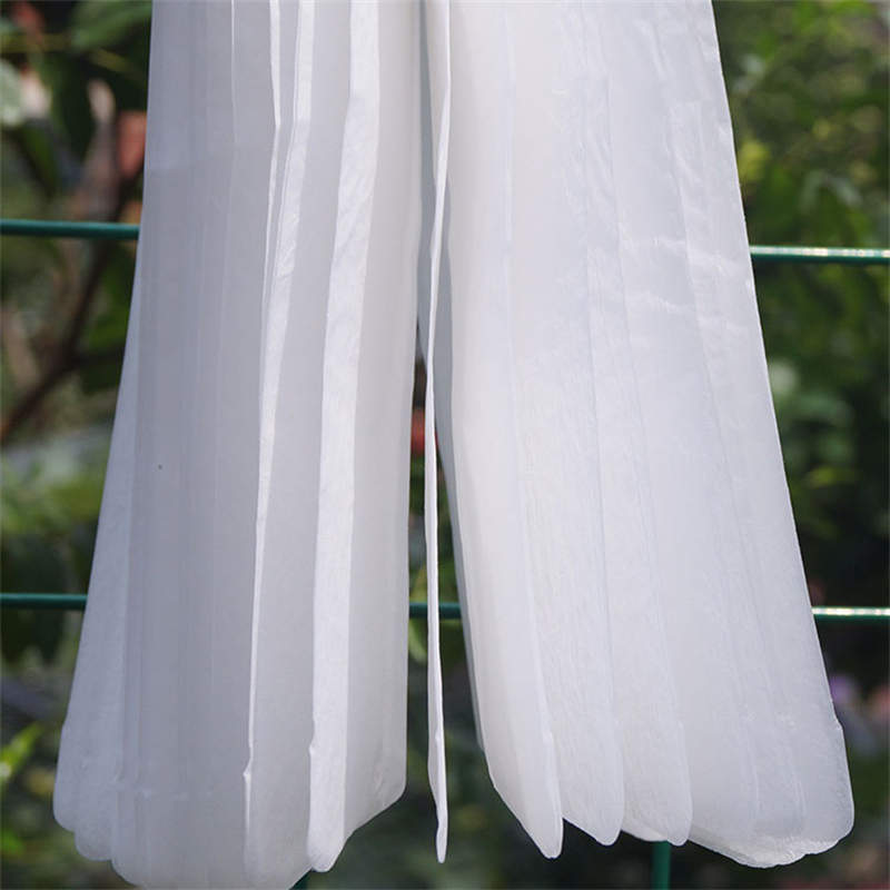 2PC Ghost Festival Props Halloween Horror Three-Dimensional Ghost Pendant Hanging Ghost Pendant Paper Decor - Image 4