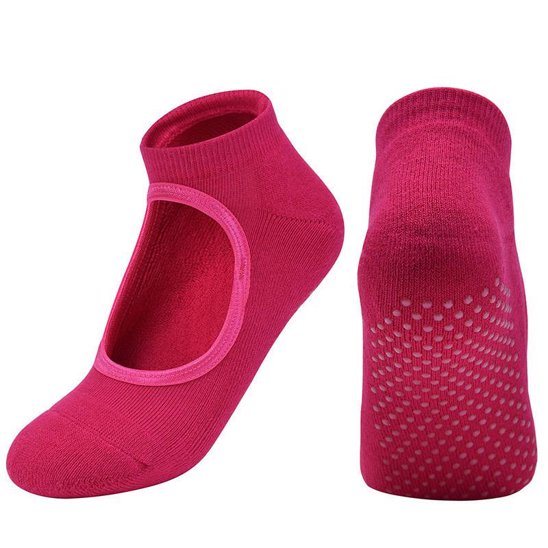 1 Pair Ladies OR Mens Sport Gym Yoga Non Slip Gripper Sole Trainer Liner Socks - Image 4
