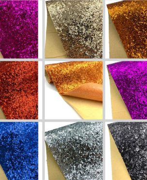 With Adhesive Tape Coarse Powder Gold Leaf Self-Adhesive Wallpaper Decor Fabric Home Decor DIY