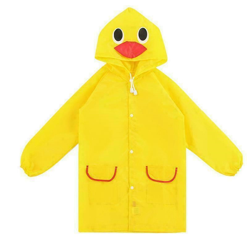 Cute Children Hooded Rain Coat Kids Jacket Poncho Raincoat Nursery - Image 7