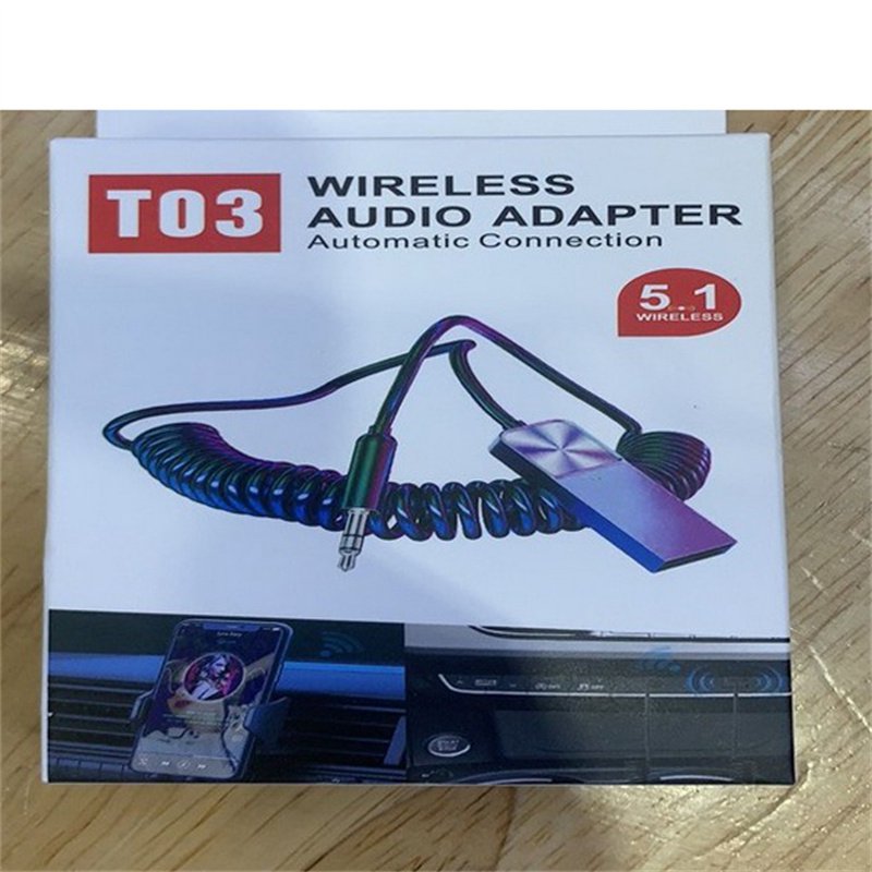 Car USB Bluetooth Aux Adapter Dongle USB To 3.5mm Jack Audio Wireless Handsfree - Image 8