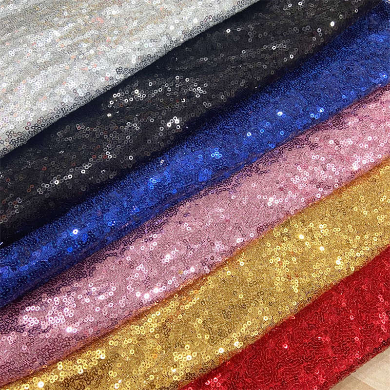 3mm Sequined Earthworm Flower Sequin Embroidery Fabric Costume Fabric Accessories