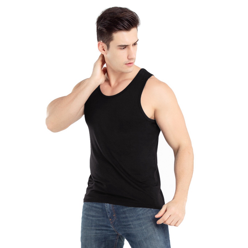MENS VEST GYM TRAINING TANK TOP T SHIRT SLEEVELESS SUMMER GYM LOT UK - Image 5