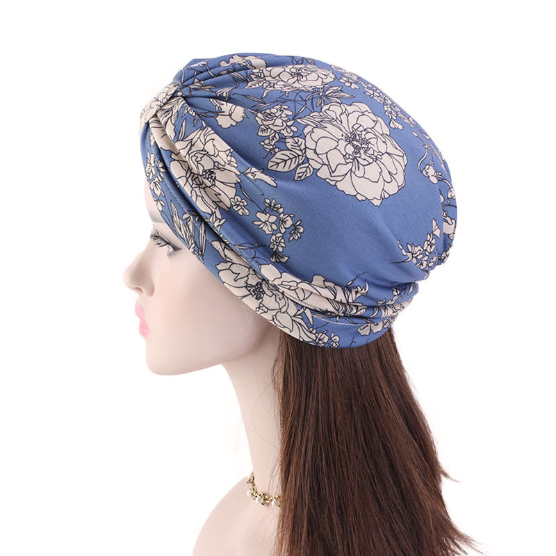 Women's Style Headscarf Cap Lining Satin Chemotherapy Cap Turban Hat Muslim Hat - Image 8