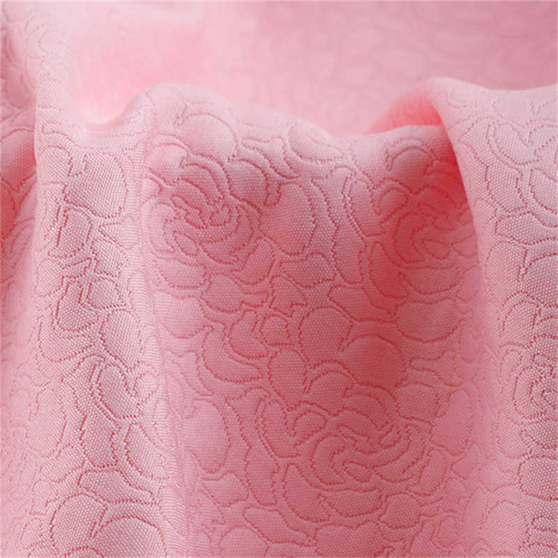 Small Chinese Rose Jacquard Fabric Elegant Retro Jacquard Fabric DIY Fabric - Image 3
