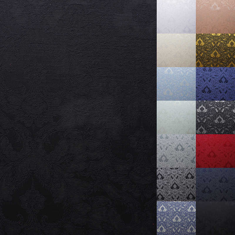 Pagoda Pattern Jacquard Fabric Vintage Embossed Polyester Cotton Jacquard Fabric DIY Fabric - 图片 16