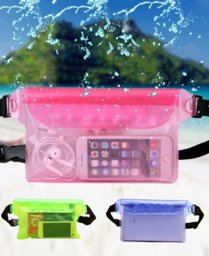 Waterproof Swimming Bag Ski Drift Diving Shoulder Waist Pack Bag Underwater Mobile Phone Bags Case Cover For Beach Boat Sports