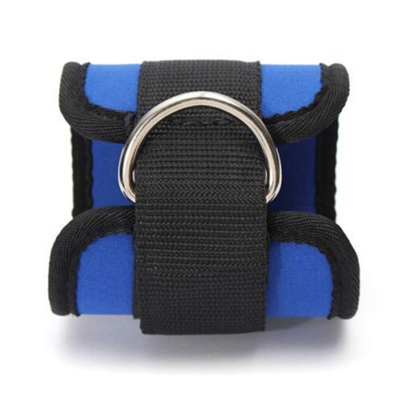 1Pc Fitness Adjustable D-Ring Ankle Straps Foot Support Ankle Protector Gym Leg Pulley with Buckle Sports Feet Guard - Image 4