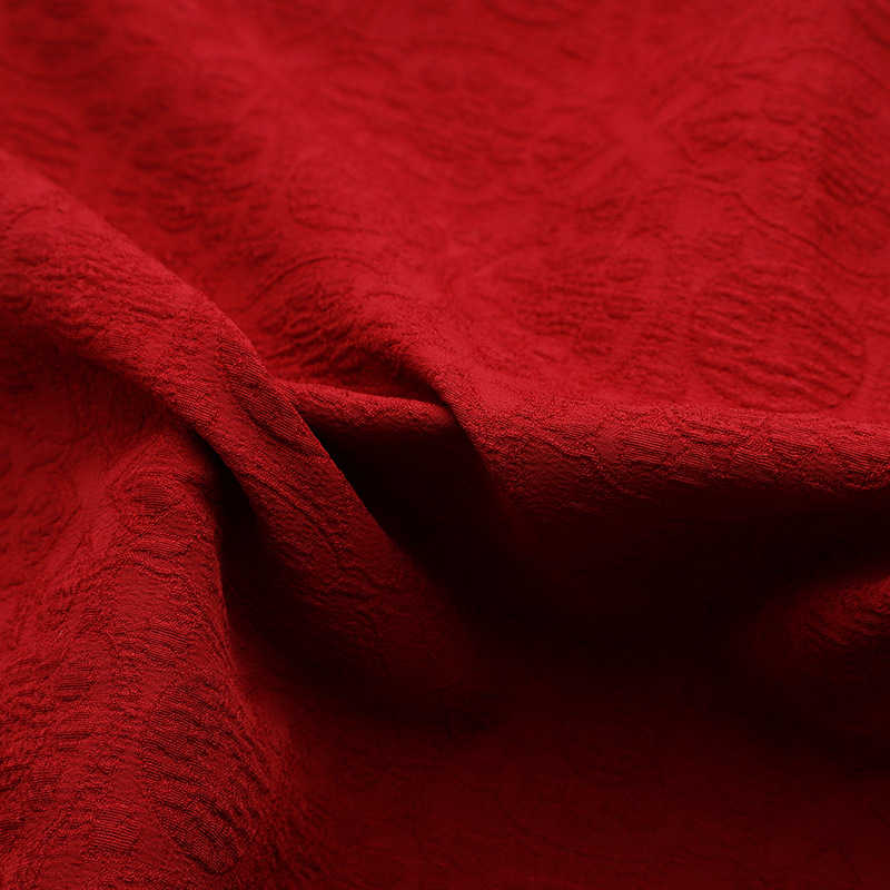 Copper Coin Jacquard Fabric Bubble Copper Coin Woven Jacquard DIY Fabric Solid Color