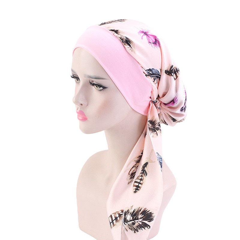Pure Color Imitation Silk Tam-O'-Shanter Elastic Ribbon Woven Hat Pirate Hat - 图片 9