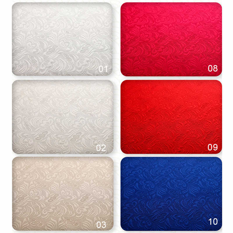 Embossed Thickened Butterfly Jacquard Fabric Retro Solid Color Fabric DIY Fabric - 图片 7