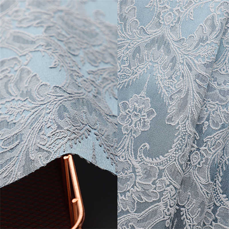 Pagoda Pattern Jacquard Fabric Vintage Embossed Polyester Cotton Jacquard Fabric DIY Fabric - 图片 7