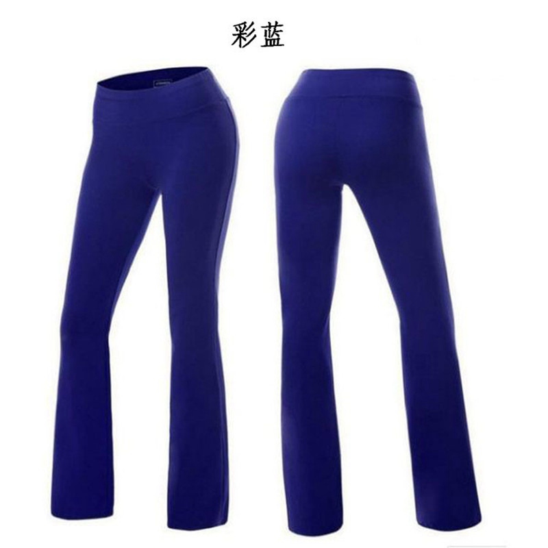 Ladies Women Yoga Pants Bootcut Sports Gym Run Leggings Flared Trousers Wide Leg - Image 4