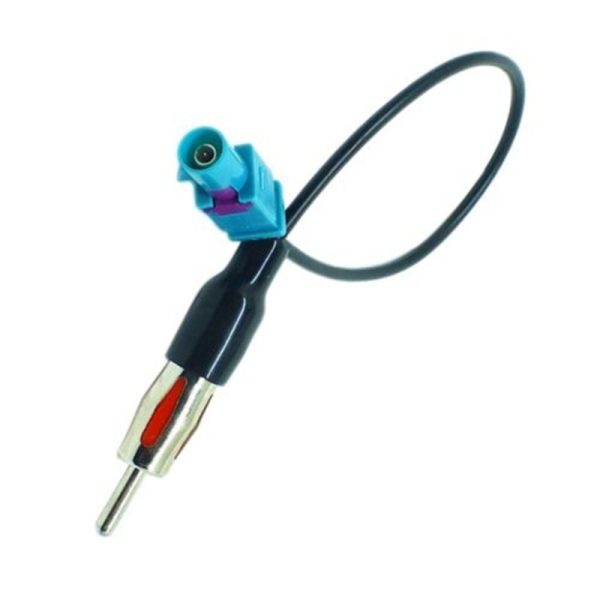 Universal Fakra to DIN Car Stereo Radio Aerial Adaptor Mast Antenna Adapter - Image 3