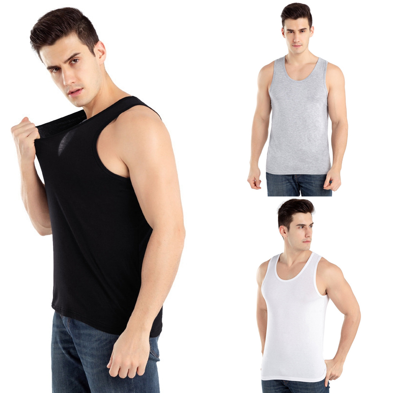MENS VEST GYM TRAINING TANK TOP T SHIRT SLEEVELESS SUMMER GYM LOT UK - Image 13