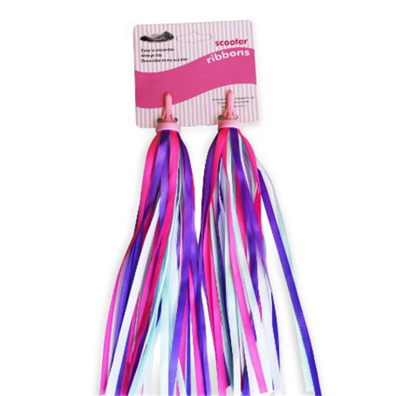 Kids Child Handlebar Bike Scooters Streamers Sparkle Tassel Ribbon Girls Boys - Image 8