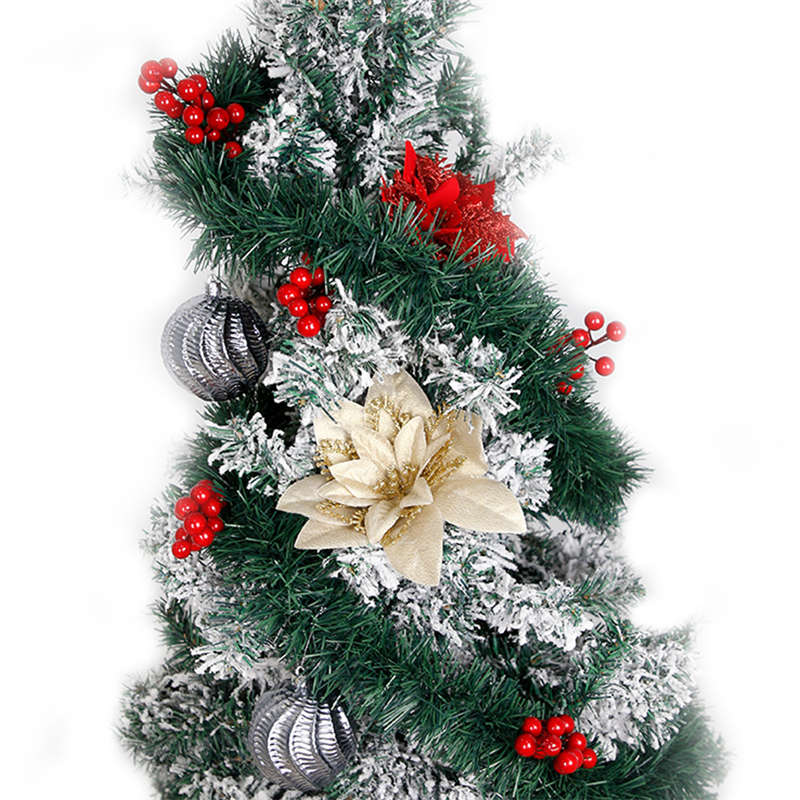 1PC Christmas Rattan Christmas Tree DIY Decor Christmas Hanging Ornaments Rattan - 图片 4