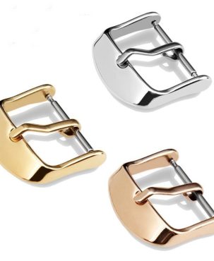 Stainless Steel Tang Buckle for Watch Strap Band 16 18 20 22 24  MM