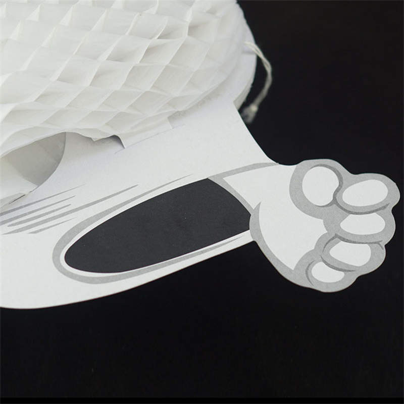 2PC Ghost Festival Props Halloween Horror Three-Dimensional Ghost Pendant Hanging Ghost Pendant Paper Decor - Image 10