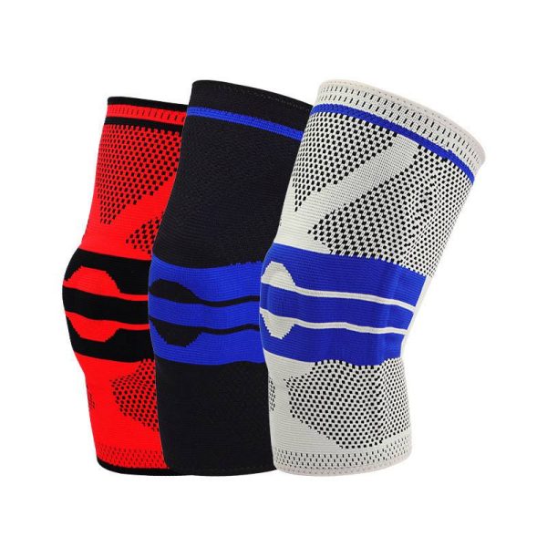 Silicone Compression Knee Support Brace Sleeve Sports Injury Arthritis Protector - Image 2