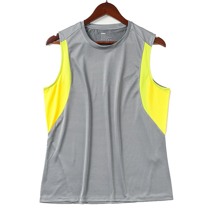 Mens Quick Dry Vest Fitness Muscle Tank Tops Sleeveless Workout Gym Sports Shirt - 图片 9