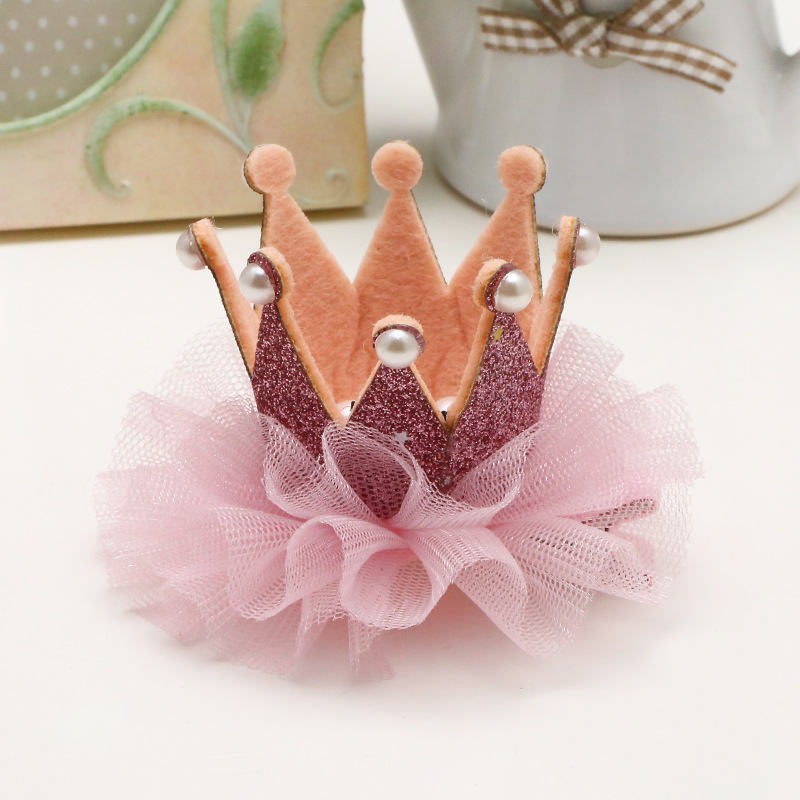 Children's Hair Accessories Princess Crown Headdress Korean Girls Hairpin Little Girl's Hair Pin Side Clip Supply Wholesale - Image 8