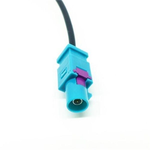 Universal Fakra to DIN Car Stereo Radio Aerial Adaptor Mast Antenna Adapter - Image 5