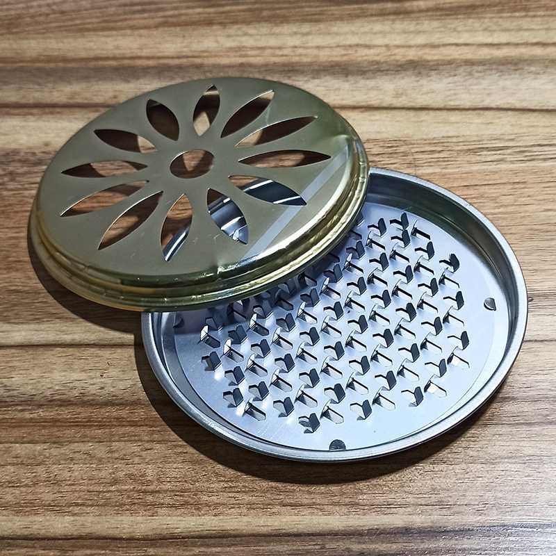 5PCS Mosquito Incense Holder with Lid Mosquito Coil Tray Gray Tray Portable Serrated Mosquito Repellent Tray with Lid Mosquito Smudge Box Mosquito Coil Holder - 图片 5