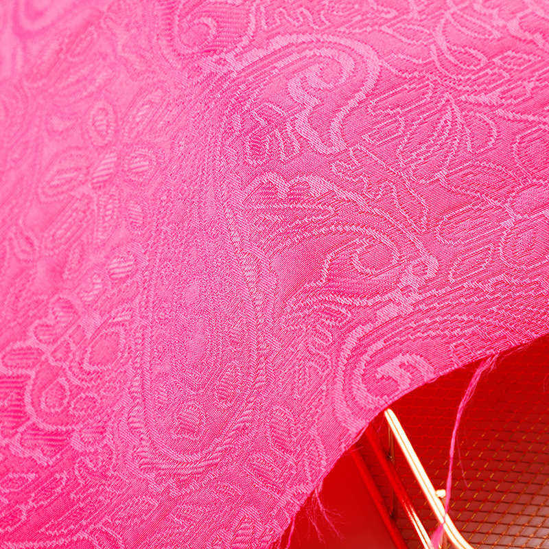 Embossed Large Cashew Figured Cloth Elegant Retro Jacquard Fabric DIY Fabric - Image 3