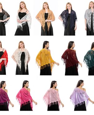 Lace Cappa Lace Triangular Binder Shawl Wedding Dress Banquet Shawl Triangular Binder Women