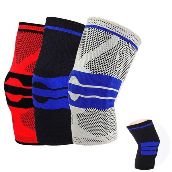 Silicone Compression Knee Support Brace Sleeve Sports Injury Arthritis Protector - Image 7