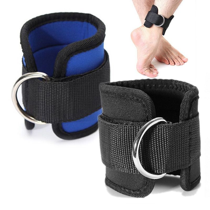 1Pc Fitness Adjustable D-Ring Ankle Straps Foot Support Ankle Protector Gym Leg Pulley with Buckle Sports Feet Guard - Image 8