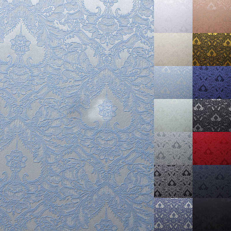 Pagoda Pattern Jacquard Fabric Vintage Embossed Polyester Cotton Jacquard Fabric DIY Fabric - 图片 9