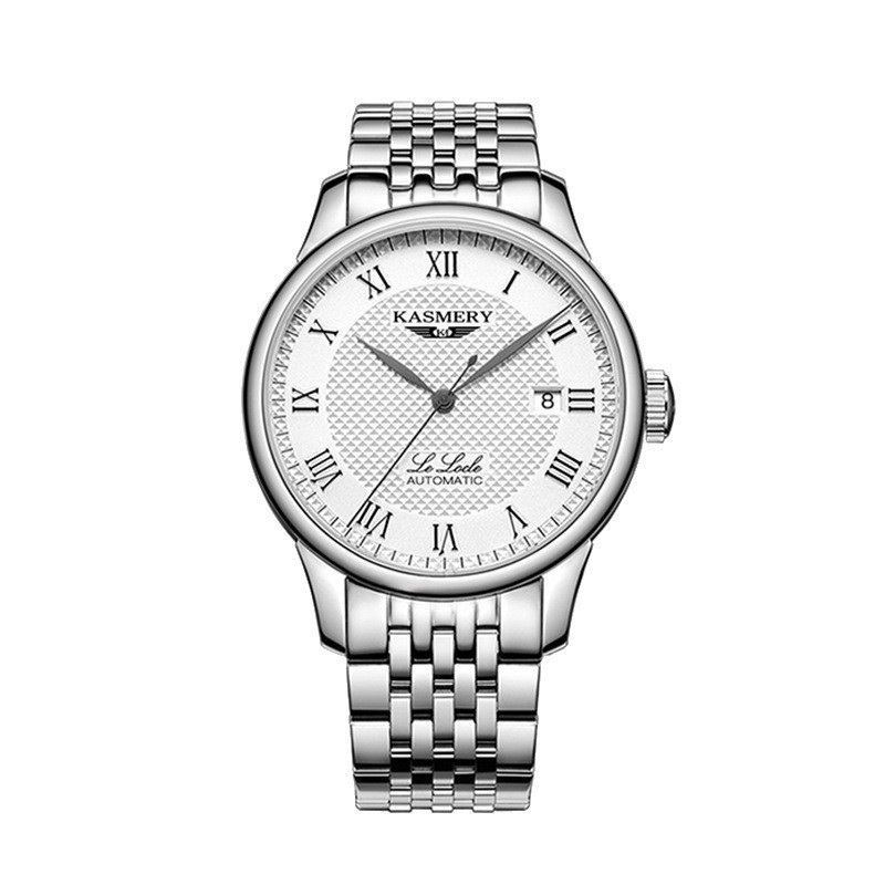 Men's Watch Swiss Mechanical Watch Automatic Solid Steel Belt Business Men's - 图片 9