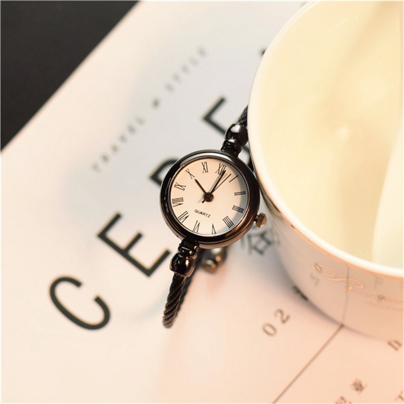 Bracelet Watch for Girls Student Minimalist Small Thin Strap Ins Retro Easy Matching Small Fresh Opening - 图片 8