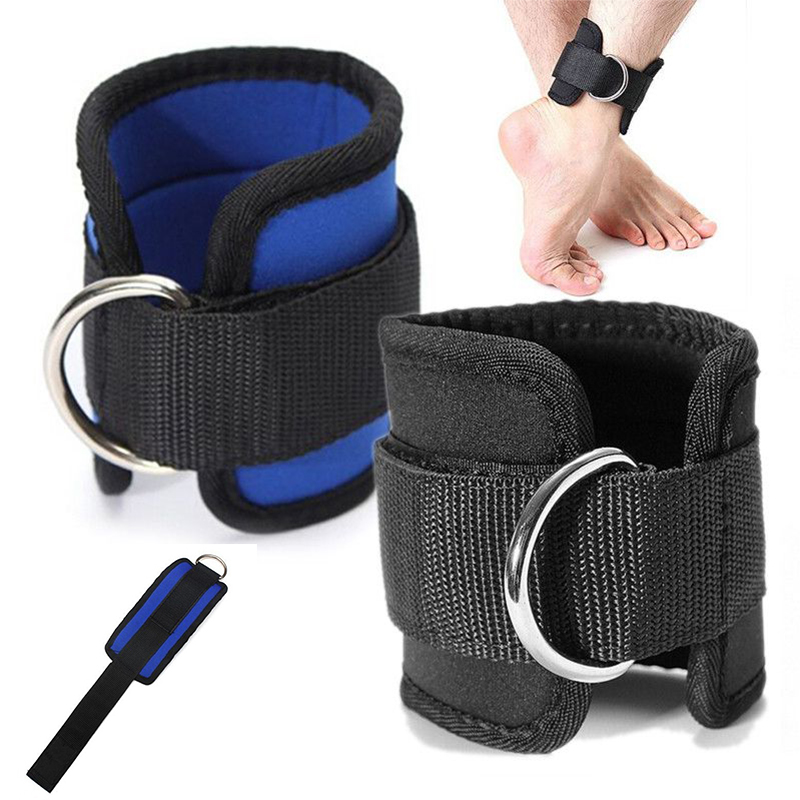 1Pc Fitness Adjustable D-Ring Ankle Straps Foot Support Ankle Protector Gym Leg Pulley with Buckle Sports Feet Guard - Image 21
