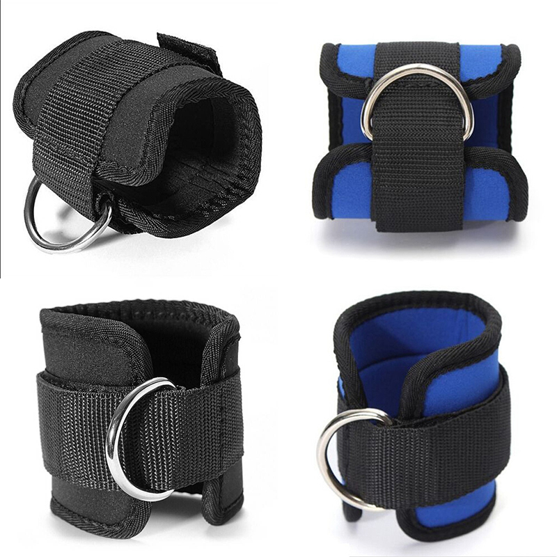 1Pc Fitness Adjustable D-Ring Ankle Straps Foot Support Ankle Protector Gym Leg Pulley with Buckle Sports Feet Guard - Image 12