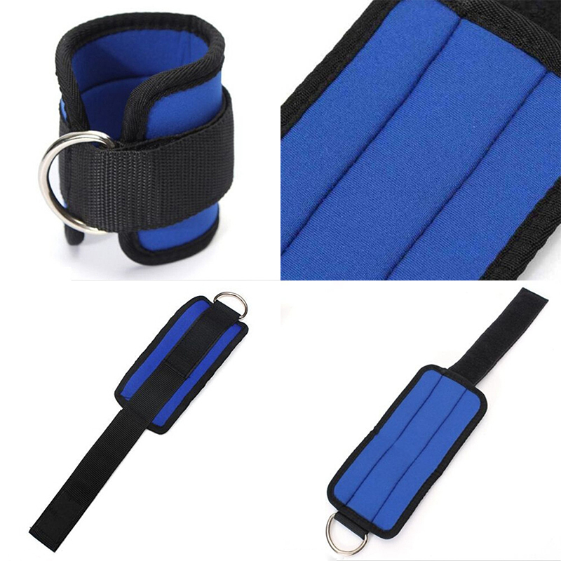 1Pc Fitness Adjustable D-Ring Ankle Straps Foot Support Ankle Protector Gym Leg Pulley with Buckle Sports Feet Guard - Image 13