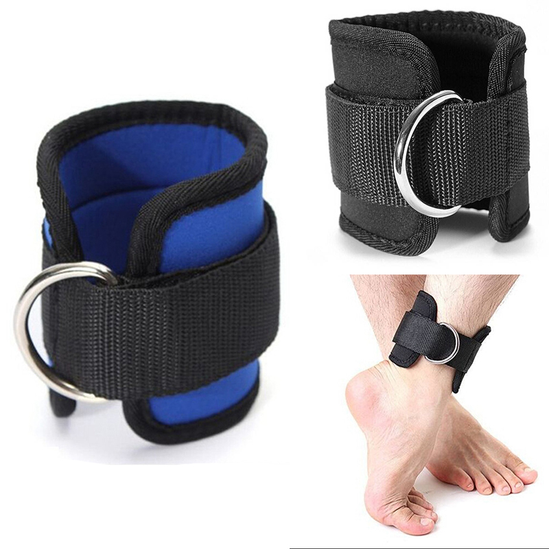 1Pc Fitness Adjustable D-Ring Ankle Straps Foot Support Ankle Protector Gym Leg Pulley with Buckle Sports Feet Guard - Image 16
