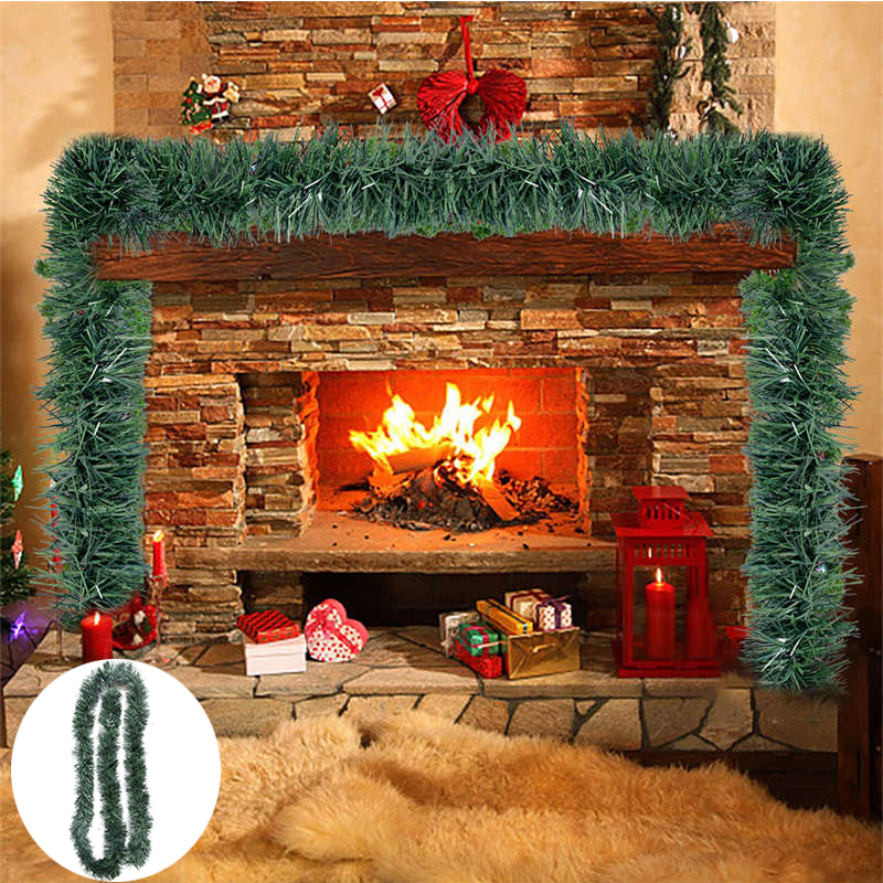 1PC Christmas Rattan Christmas Tree DIY Decor Christmas Hanging Ornaments Rattan - 图片 11