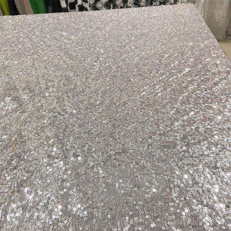 3mm Sequined Earthworm Flower Sequin Embroidery Fabric Costume Fabric Accessories - 图片 5