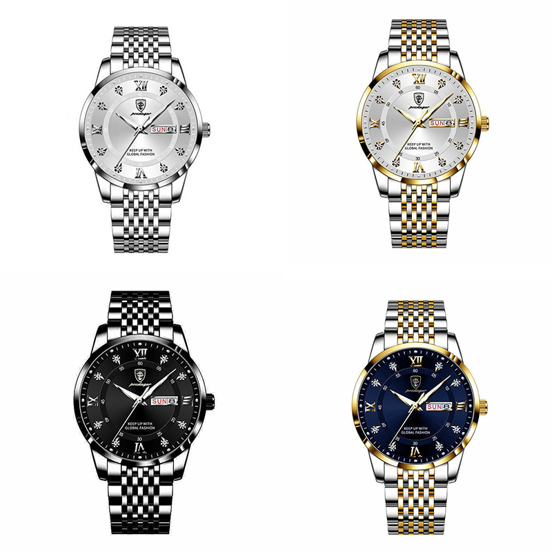 Men's Watch New Men's Watch Waterproof Luminous Calendar Quartz Wrist Watch - 图片 24