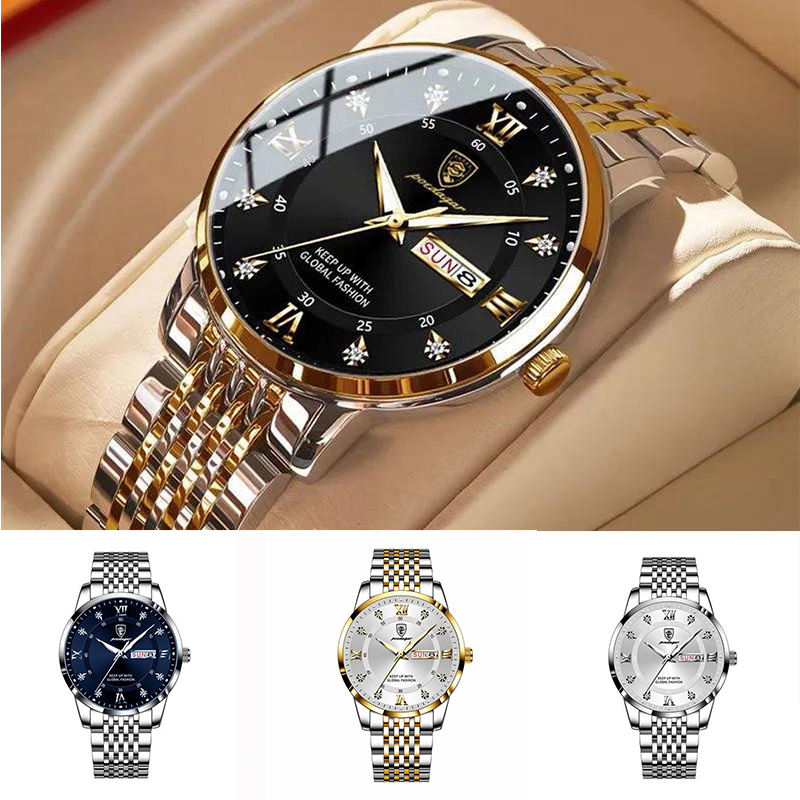Men's Watch New Men's Watch Waterproof Luminous Calendar Quartz Wrist Watch - 图片 22