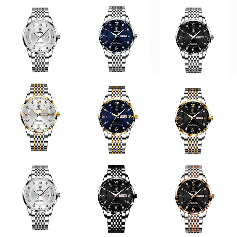 Men's Watch New Men's Watch Waterproof Luminous Calendar Quartz Wrist Watch - 图片 18
