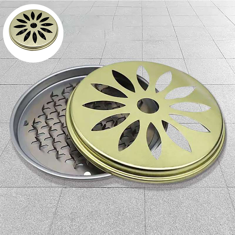 5PCS Mosquito Incense Holder with Lid Mosquito Coil Tray Gray Tray Portable Serrated Mosquito Repellent Tray with Lid Mosquito Smudge Box Mosquito Coil Holder - 图片 6