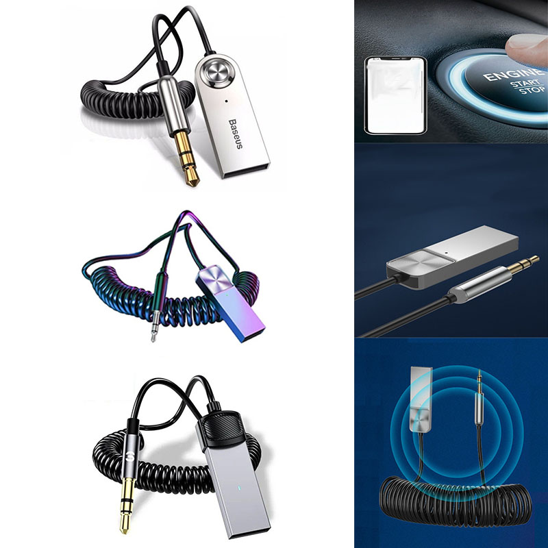 Car USB Bluetooth Aux Adapter Dongle USB To 3.5mm Jack Audio Wireless Handsfree - Image 17