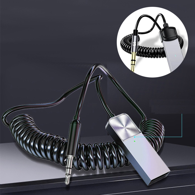 Car USB Bluetooth Aux Adapter Dongle USB To 3.5mm Jack Audio Wireless Handsfree - Image 19