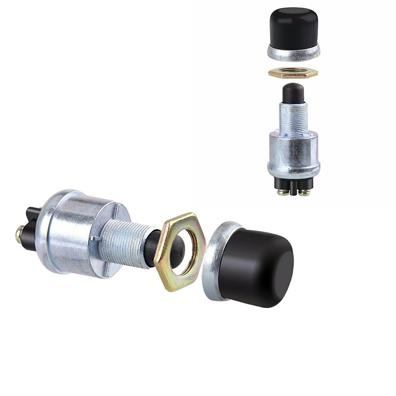 Universal 50A Car Engine Starter Start Momentary Switch Proof Push Button Repair - Image 11